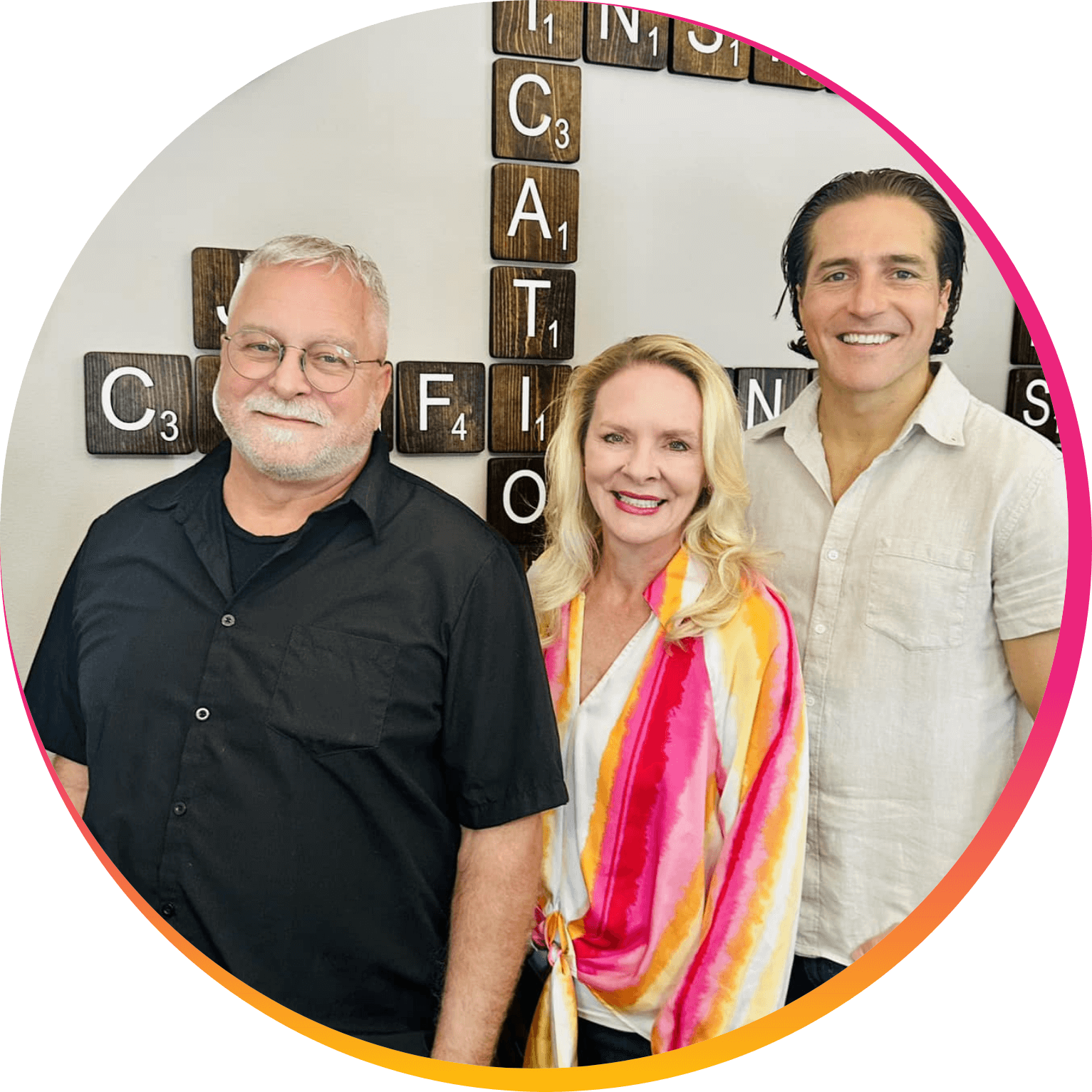 Dr. Saylor, Dr. Zach, and Dr. John